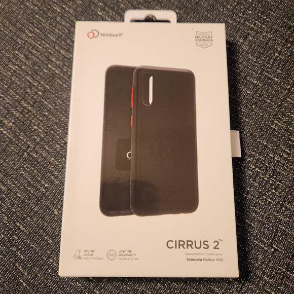 NIMBUS 9 CIRRUS 2 CASE SAMSUNG GALAXY A50 BLACK - Picture 1 of 3